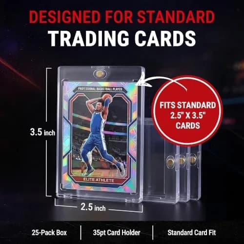 Ultra Pro Magnetic Card Holder 35pt | Clear Display with UV Blocking for Standard Cards thumbnail 5