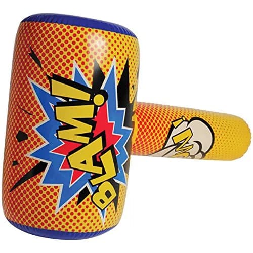 U. S. Toy Superhero Bopper Inflate 76cm (30") x 43cm (17") | Fun Comic-Inspired Party Favor thumbnail 1