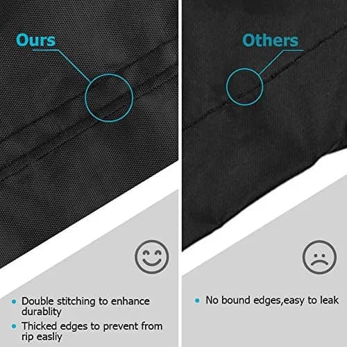 iCOVER 70 Inch Heavy-Duty Waterproof Grill Cover | Fits Weber, Char-Broil, Dyna-Glo & More thumbnail 10