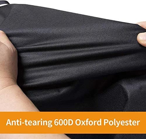 iCOVER 82 Inch Grill Cover Charcoal | Heavy Duty Waterproof Outdoor BBQ Cover for Weber, Char-Broil, Brinkmann, etc. thumbnail 8