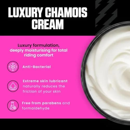 Muc-Off Luxury Chamois Cream Cycling, Anti-Chafing, 250ml | Deep Moisturizer for Long Rides thumbnail 2