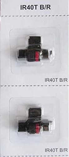 Compumatic Calculator Ink Roller Black/Red 12-Pack | Replaces IR40T CP13 EA772R thumbnail 2