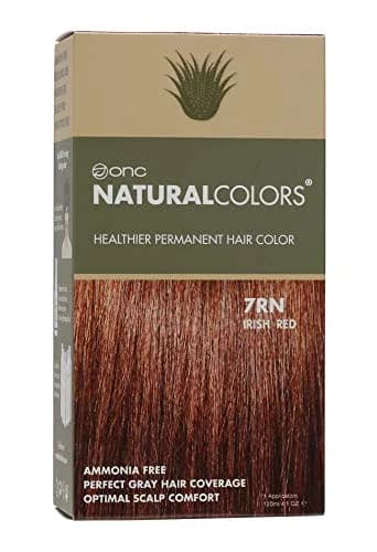 ONC NATURALCOLORS (7RN Irish Red) 120 mL | Heat Activated Organic Hair Dye with 100% Gray Coverage thumbnail 1