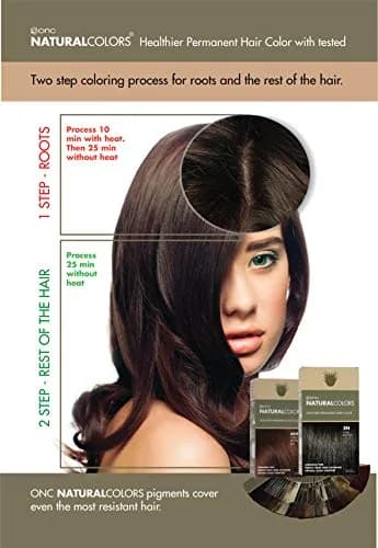 ONC NATURALCOLORS 1N Black Hair Dye 120mL | Organic, Ammonia-Free, Gray Coverage thumbnail 6