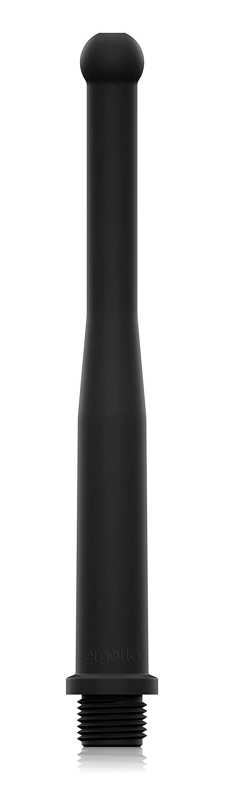 Perfect Fit Ergofló 8” Flex Tip Nozzle for Anal Douche | Silicone & ABS Plastic, Use with North American Shower Systems - main product image