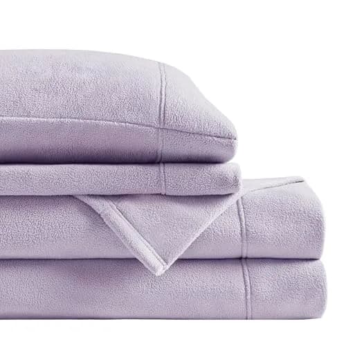 True North by Sleep Philosophy Micro Fleece Sheets Full Size Bed Set 4 Piece | Cozy Warmth & Softness thumbnail 1