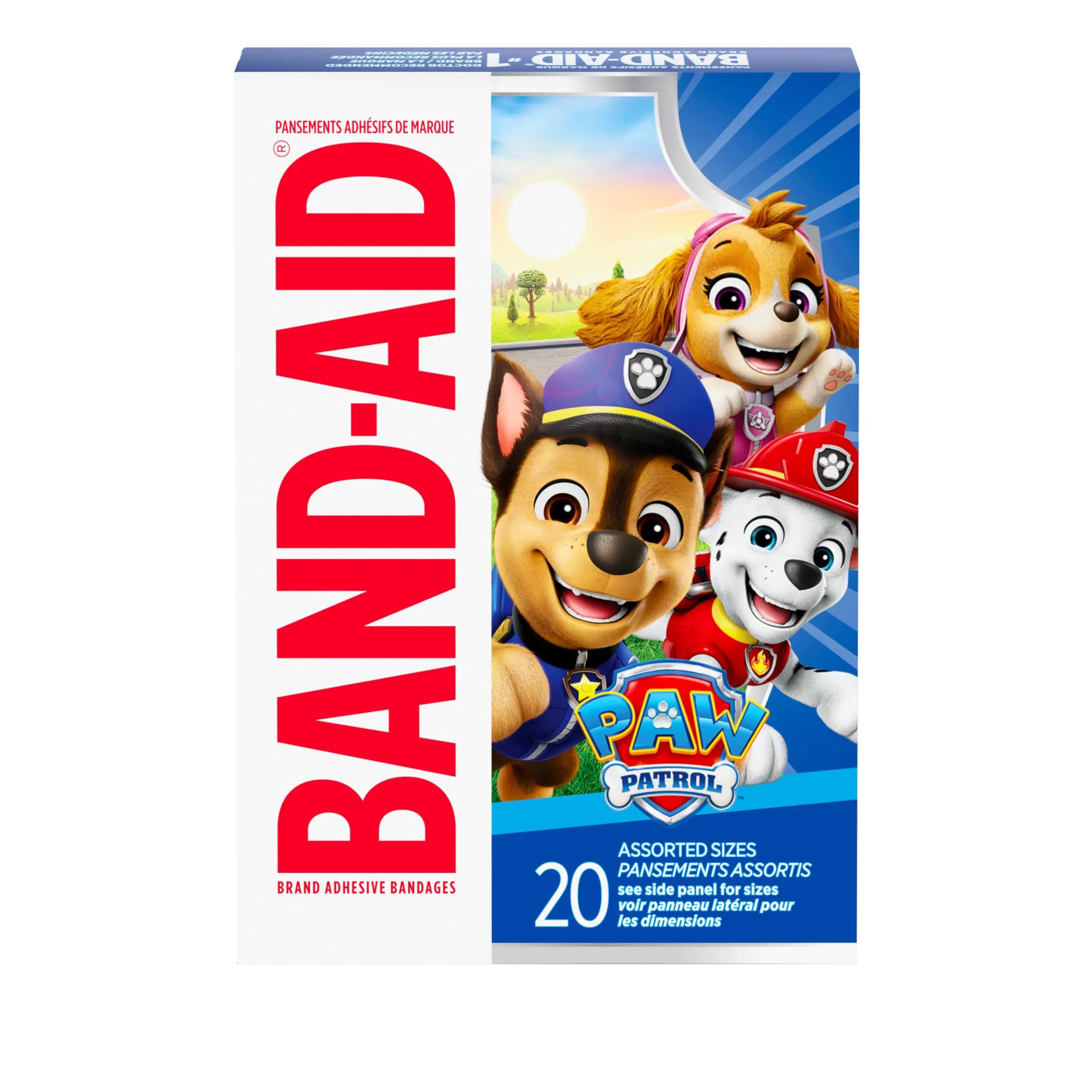 Band-Aid Brand Flexible Fabric Adhesive Bandages Extra Large 10 Count | Comfortable Wound Care for Large Minor Wounds — White