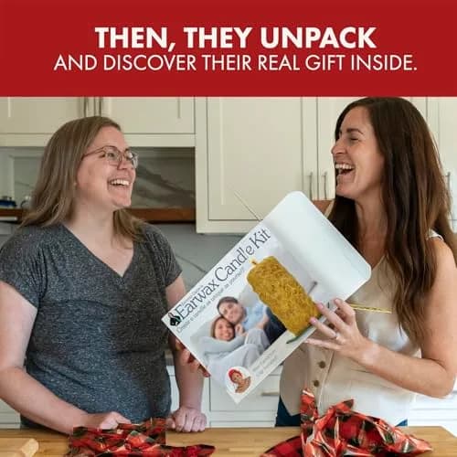 Prank-O Earwax Candle Kit Prank Gift Box - Funny Gag Gift Packaging for Parties, 28.5cm (11.25") W x 22.8cm (9") H x 8.2cm (3.25") D thumbnail 4