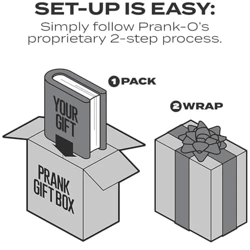 Prank-O Earwax Candle Kit Prank Gift Box - Funny Gag Gift Packaging for Parties, 28.5cm (11.25") W x 22.8cm (9") H x 8.2cm (3.25") D thumbnail 7