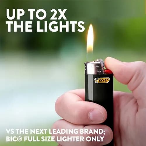 BIC Pocket Lighter Special Edition Favorites Collection Assorted Designs 50 Count | Long-lasting, Child-Resistant, Unique Styles thumbnail 5