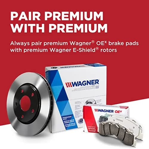 Wagner OEX785 Disc Brake Pad Set Premium Ceramic | Longer Life & Cooler Operation thumbnail 6