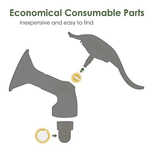 Maymom Replacement O-Rings & Membranes for Medela Harmony Manual Pump | 6 Count (4 O-Rings, 2 Membranes) thumbnail 7