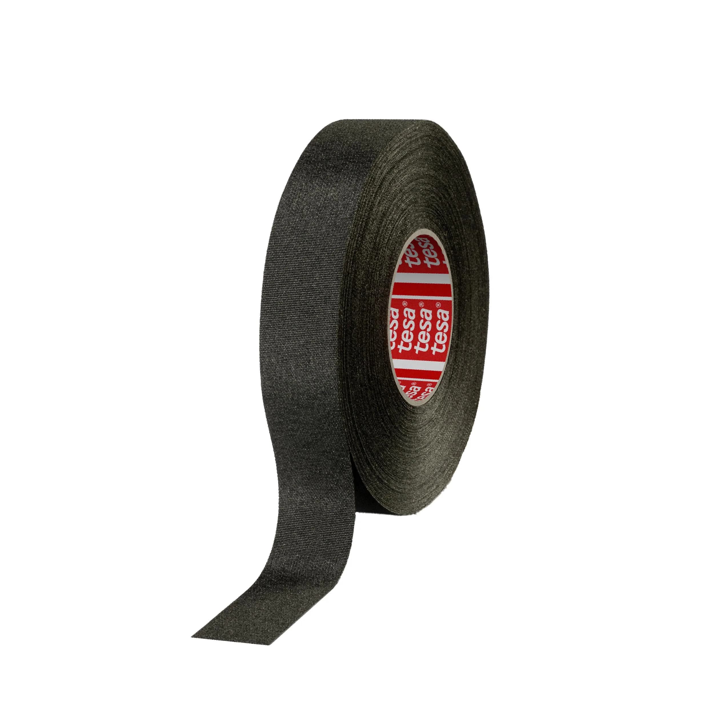 tesa 51036 PET Cloth Automotive Wire Harness Tape 19mm x 25m (0.75" x 27yds) | High-Performance Abrasion Protection