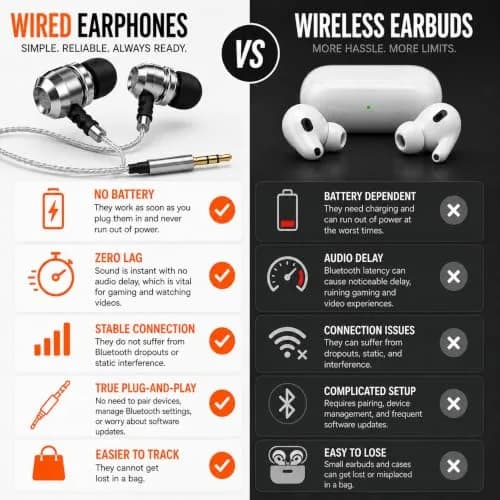 Sephia SP3060 Wired In-Ear Headphones with 10mm Neodymium Drivers, 1.2m Cord, 3.5mm Jack | Bass Driven Audio for Music & Calls thumbnail 9