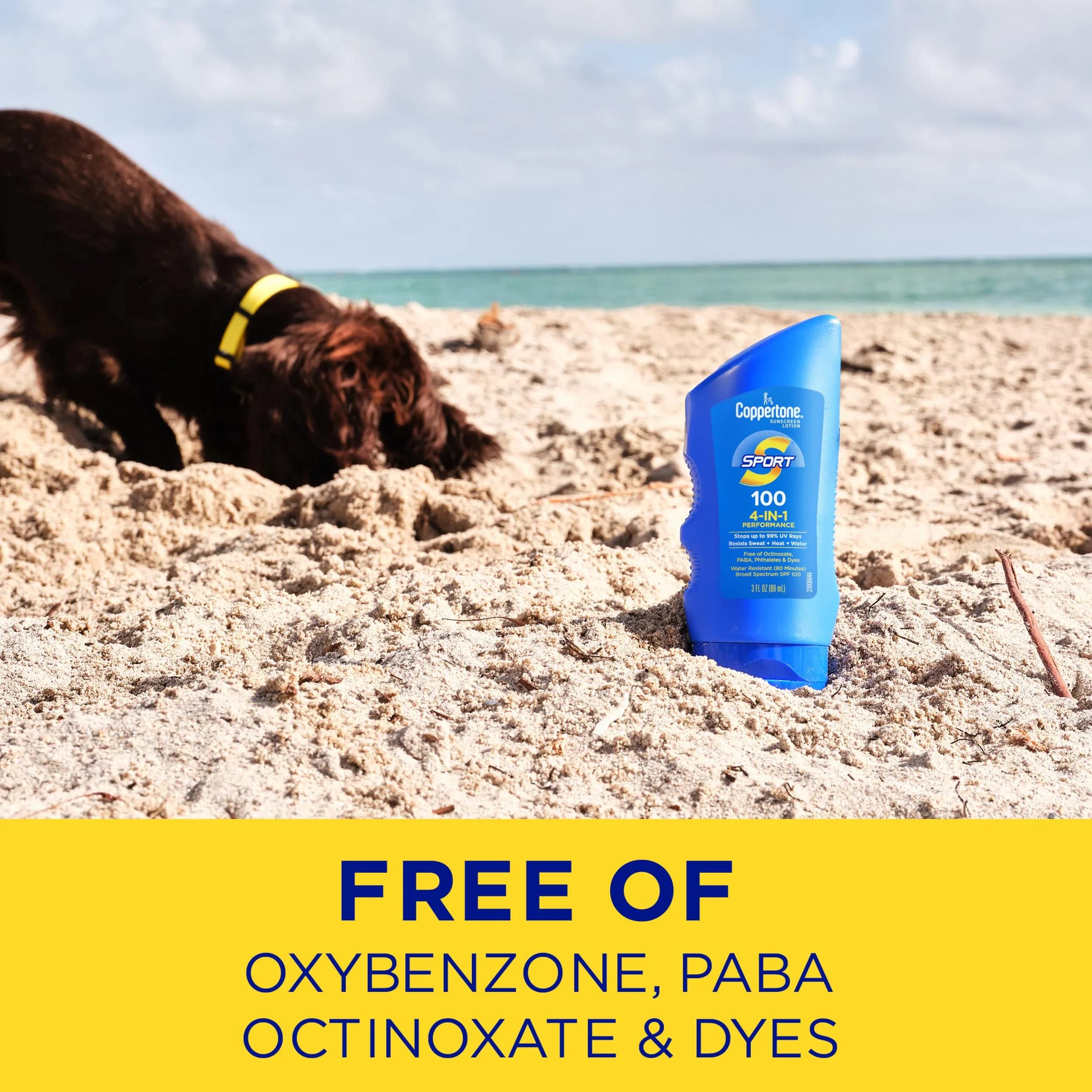 Coppertone Sport SPF 100 Broad Spectrum Sunscreen Lotion (3 Fl Oz / 88 ml) | High-Performance Sun Protection for Active Lifestyles thumbnail 8