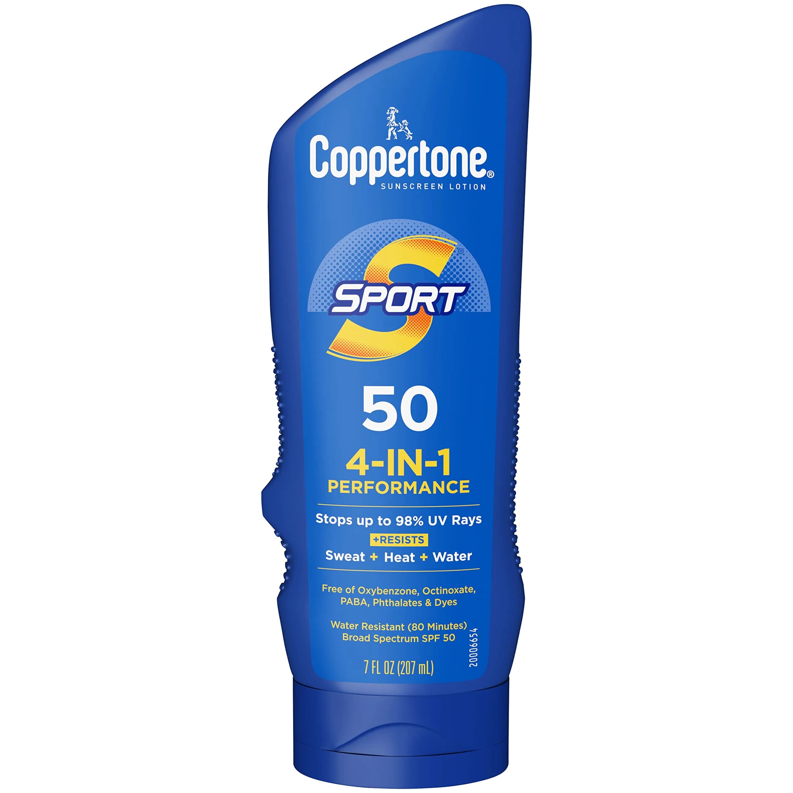 Coppertone Sport Sunscreen Stick SPF 40, 156 g (5.5 oz) | Water Resistant for Face and Body — 7 fl oz