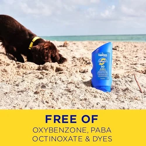 Coppertone Sport Sunscreen Lotion SPF 50 | Water-Resistant, Broad Spectrum, 3 Fl Oz thumbnail 9
