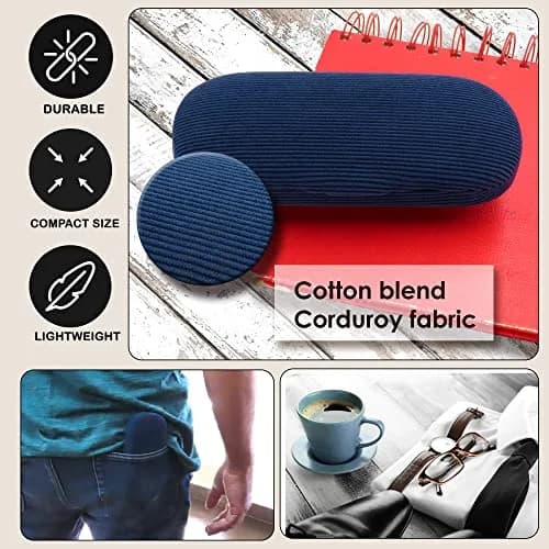 MyEyeglassCase Small to Medium Frame Hard Eyeglass Case | Microfiber Cloth & Pouch thumbnail 4
