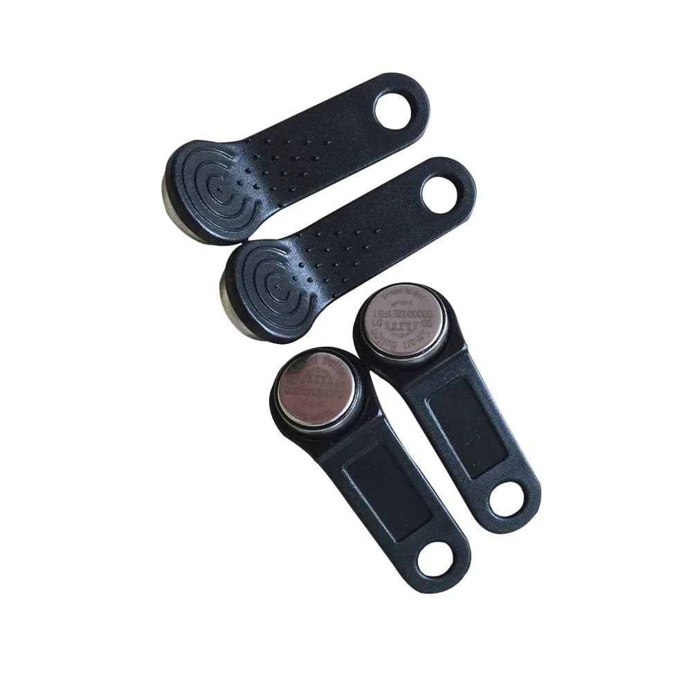 YARONGTECH DS1990A-F5 iButton 10pcs (16mm x 56mm) | Read-Only Electronic Key Tags for Access Control - main product image