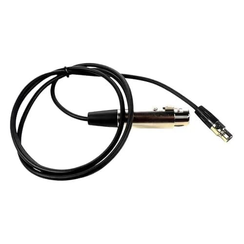 HQRP 4-Pin Mini TA4F to XLR Female Microphone Adapter Cable 1.2m (4ft) | Balanced Audio for Shure Wireless Systems thumbnail 7