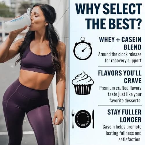 PEScience Select Protein Powder, Gourmet Vanilla, 27 Servings | Premium Milk Protein Blend for Lean Muscle thumbnail 3