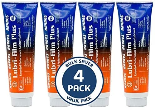 Haynes Lubri-Film Plus Food Grade Grease, 4 oz Tube Pack of 4 | Food Safe, FDA Ingredients, NSF H1 Certified thumbnail 2
