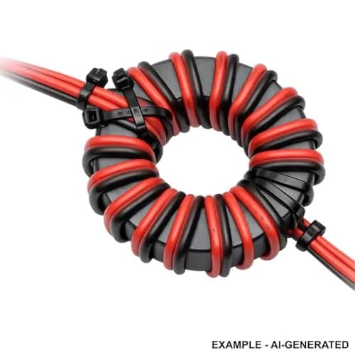 Fair-Rite Toroid Core FT240-43 Ferrite | Wideband, RFI Suppression, 2.40 inch OD thumbnail 4