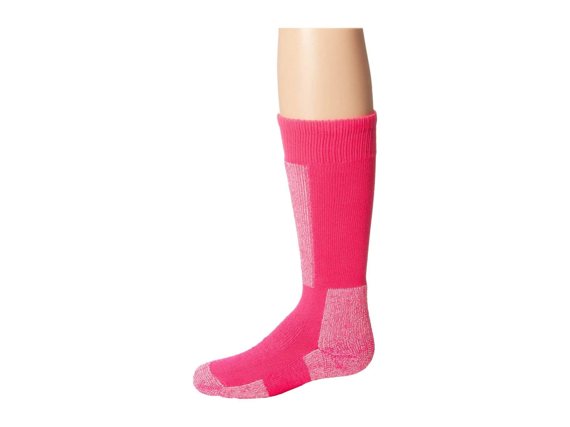 Thorlos Padded Snow Over the Calf Socks | Warm, Durable Ski Socks for Kids in Pink (Medium) - main product image