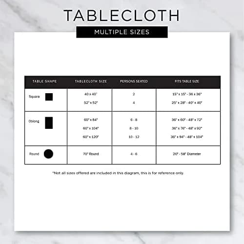 DII French Stripe Farmhouse Style Round Tablecloth 70" | Elegant Cotton Design for All Seasons thumbnail 8