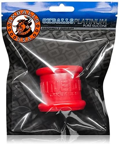 Oxballs NEO Tall Super-Stretchy Silicone Ball Stretcher Ring 100g (Red) | Comfort & Grip thumbnail 4