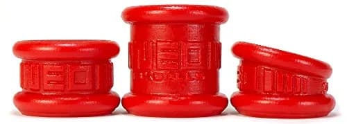 Oxballs NEO Tall Super-Stretchy Silicone Ball Stretcher Ring 100g (Red) | Comfort & Grip thumbnail 5