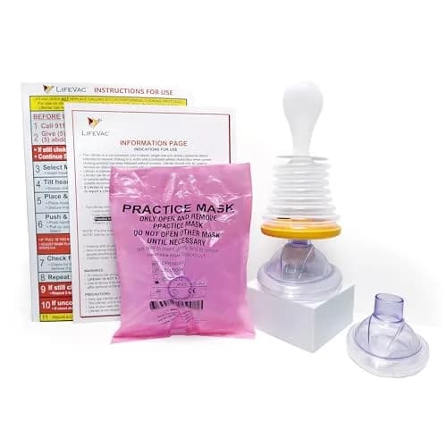 LifeVac Home Kit - Portable Suction Rescue Device for Kids & Adults | Airway Clearance Emergency Tool thumbnail 1