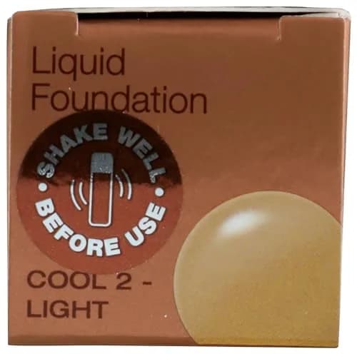Mineral Fusion Full Coverage Foundation Liquid Foundation - Cool 2 Light Complexion with Cool Undertones, Lightweight Matte Finish, Up to 12 Hr Hydration, Hypoallergenic & Vegan, 1 fl. Oz thumbnail 5