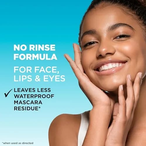 Garnier Micellar Cleansing Water for Waterproof Makeup, Hydrating Facial Cleanser & Makeup Remover 400mL (13.5 Fl Oz) | Gentle, Alcohol-Free, Vegan thumbnail 4