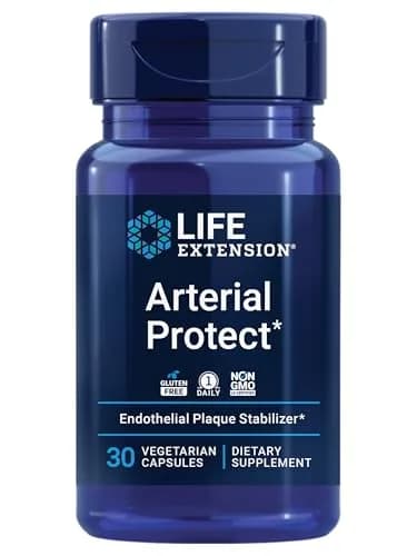 Life Extension Arterial Protect Blood Pressure Supplement 30 Capsules | Supports Healthy Arterial Blood Flow thumbnail 1