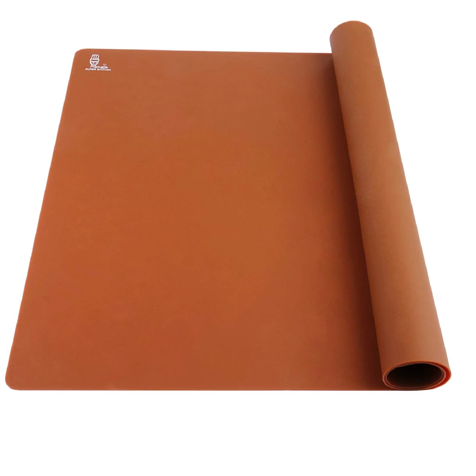 Folksy Super Kitchen Extra Large Silicone Baking Mat 60cm x 40cm | Food Grade Non-Stick Dough Rolling Mat