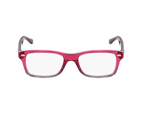 Ray-Ban Junior Kids' RY1531 Square Prescription Eyeglass Frames, 48 mm | Fuchsia Gradient Iridescent for Kids thumbnail 1