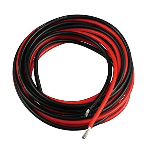 BNTECHGO 16 AWG Silicone Wire Red Black 10ft | High Temp, Tinned Copper thumbnail 1