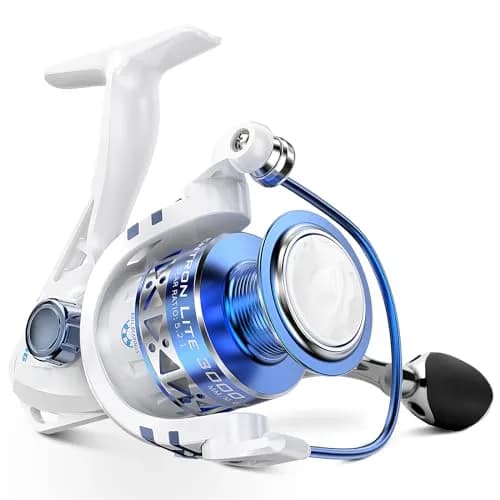 KastKing Centron Lite Spinning Fishing Reel 3000 Size 156g (5.5oz) | 9+1 BB, 5.2:1 Gear Ratio, 20lb Max Drag thumbnail 1