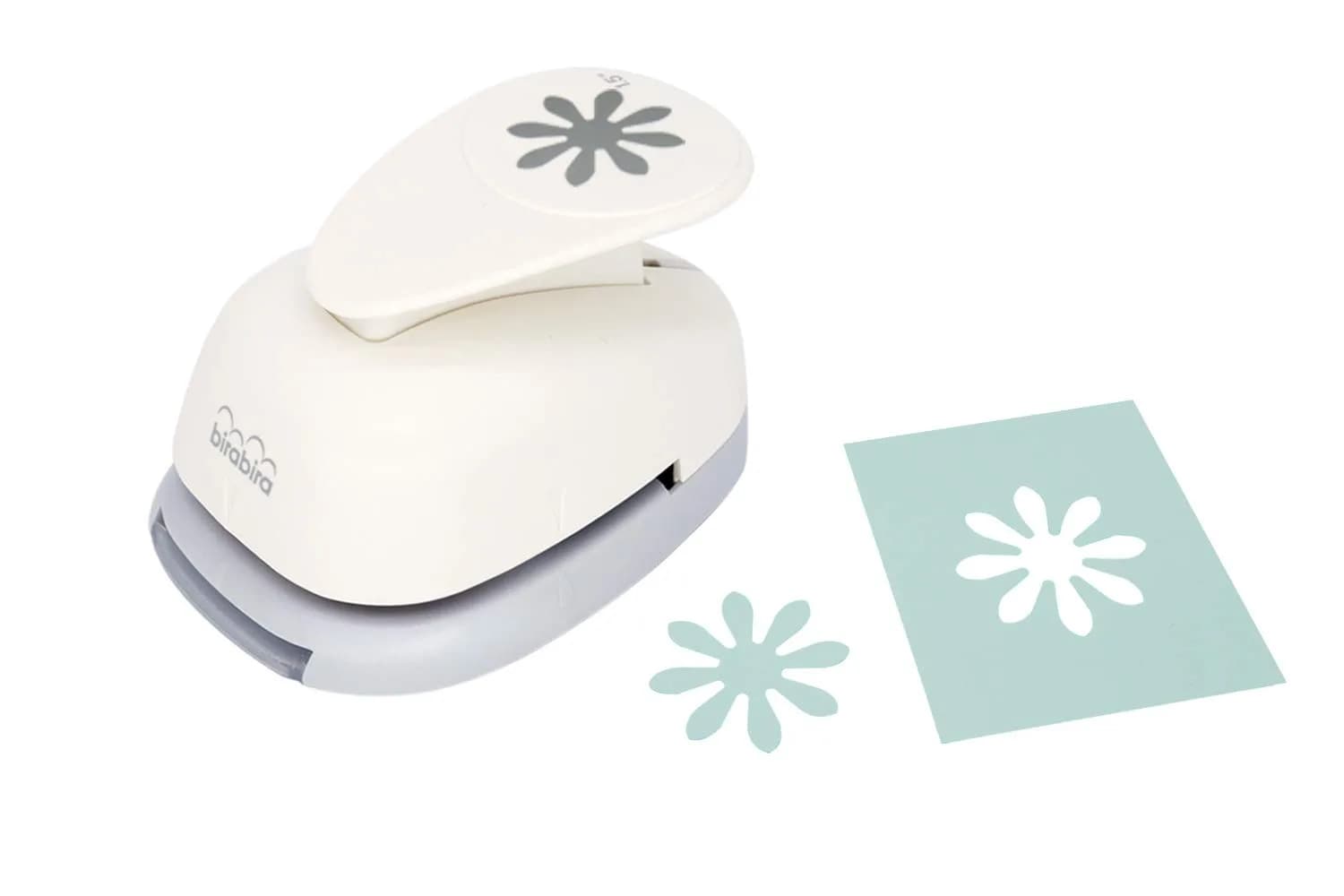 BiraBira Daisy Punch 1.5" Flower Punch for Paper Crafting Scrapbooking | Compact & Easy to Use - main product image