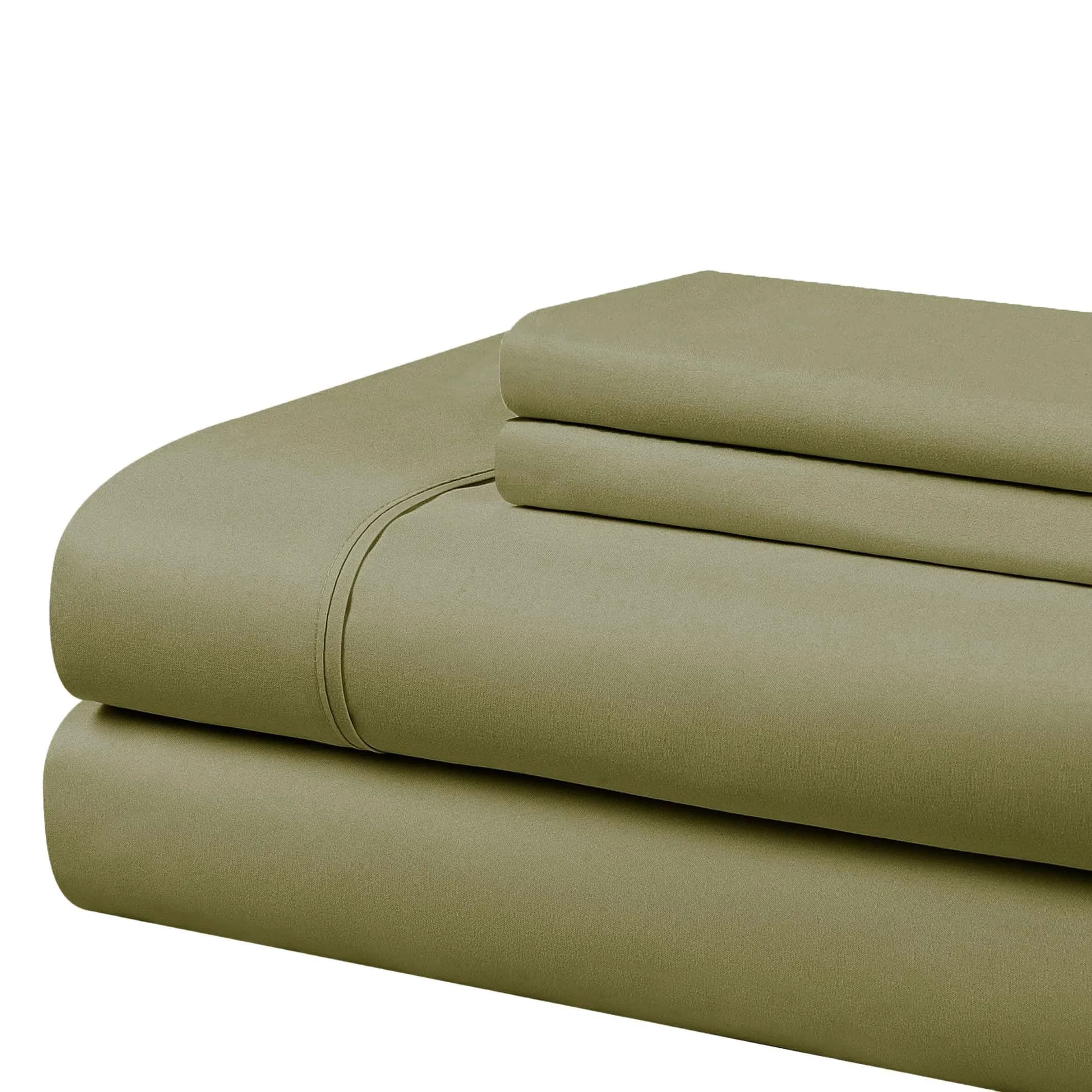 Cathay Home Full Bedding Sheet Set | Ultra Soft Hypoallergenic Wrinkle Resistant Microfiber - main product image