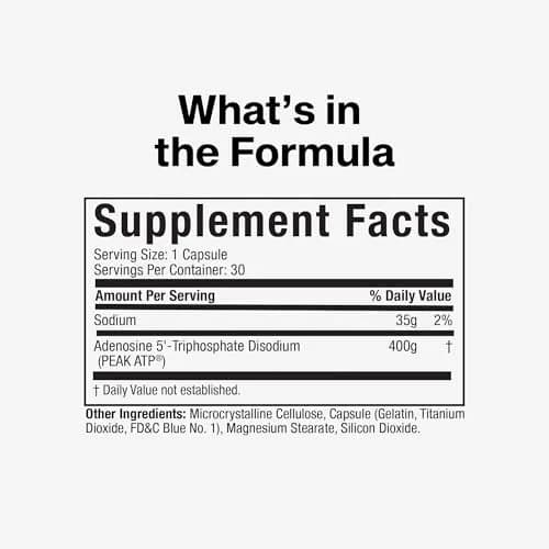MuscleTech Platinum Muscle Builder Capsules | 400mg Peak ATP for Enhanced Strength & Muscle Gain (30 Count) thumbnail 7