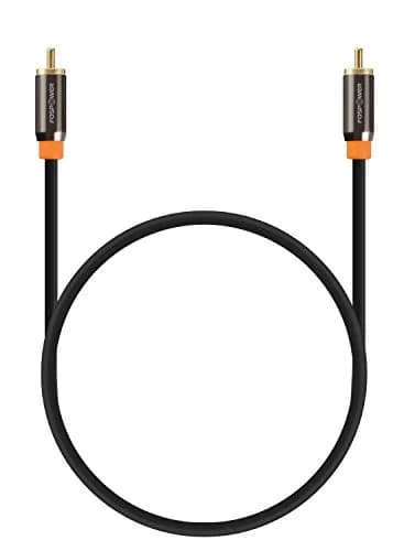 FosPower Digital Coaxial Audio Cable 1.83m (6ft) | Premium S/PDIF RCA Male to Male for Home Theater, HDTV, Subwoofer, Hi-Fi Systems thumbnail 6