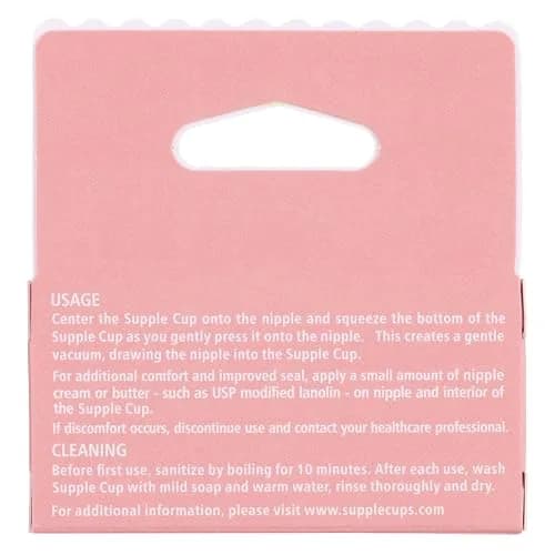 Supple Cups Size 3 for Flat, Shy, Inverted Nipples | Clinically Proven Latch Aid thumbnail 2