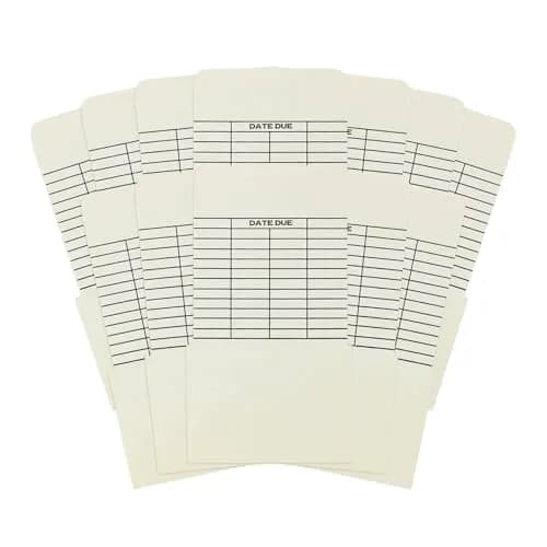 Hygloss Manila Library Pockets – Non-Adhesive Envelope 6.25 x 3.5 Inches | Durable, Made in USA thumbnail 3