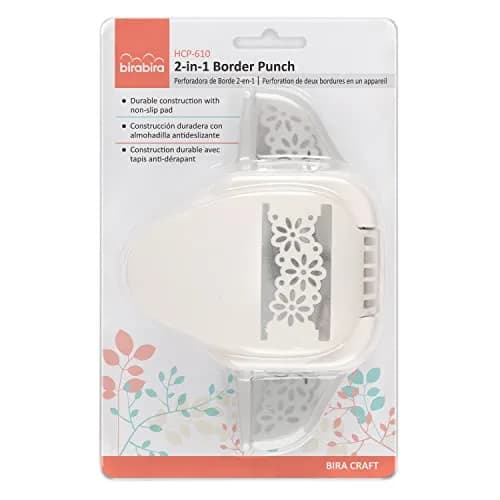 Bira Craft 2-in-1 Daisy Border Edge Craft Punch | 16.5cm (6.5") Punch Tool for Scrapbooking & Paper Crafts thumbnail 6
