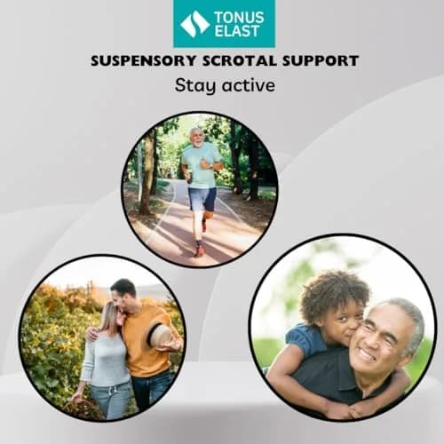 Tonus Elast Suspensory Scrotal Support Medium Pouch - 1 Count | Gentle Support for Recovery & Daily Comfort thumbnail 7