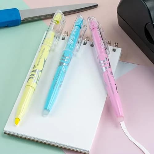 PILOT FriXion Erasable Highlighters, Chisel Tip, Assorted Pastel Colors, 5-Pack (5 Count) thumbnail 2