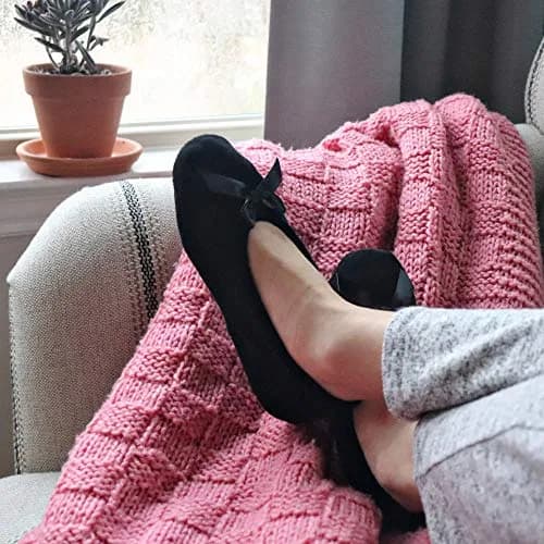 isotoner Women's Indoor/Outdoor Classic Terry Ballerina Slippers with Non-slip Sole, Navy, 11-12 | Cozy, Elegant & Durable thumbnail 3