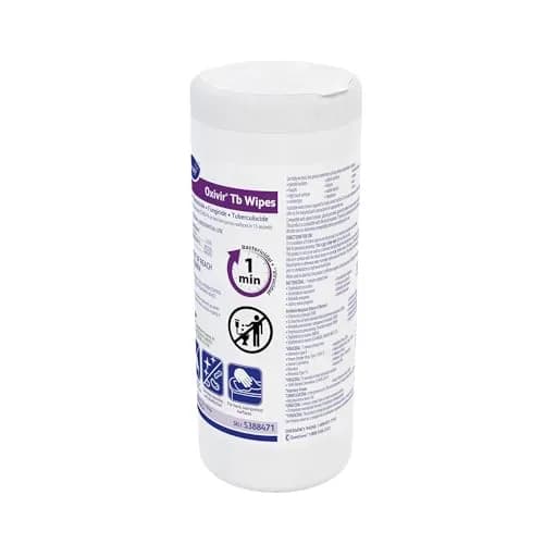 Oxivir Diversey Tb Disinfectant Wipes, 720 Count (Pack of 12) | EPA Registered Hydrogen Peroxide Formula thumbnail 2